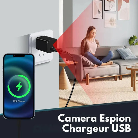 Camera Espion Chargeur USB - Ratosa™